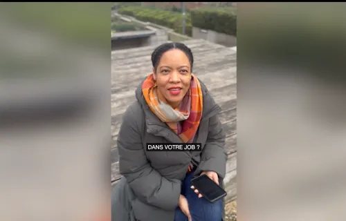 Au micro de CGI avec Myriam