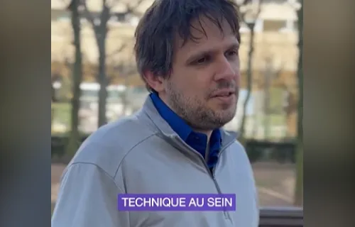 Au micro de CGI avec Matthieu