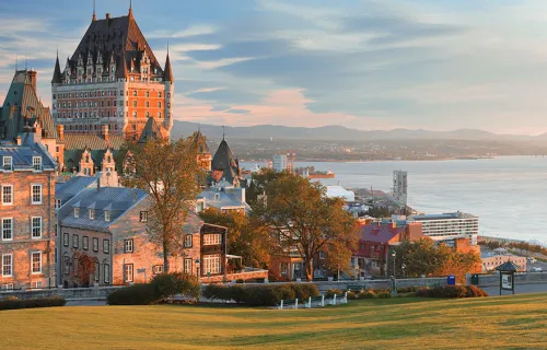 CGI history depicted by the Château Frontenac in Quebec City