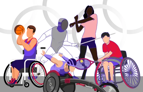 Illustration team athlète