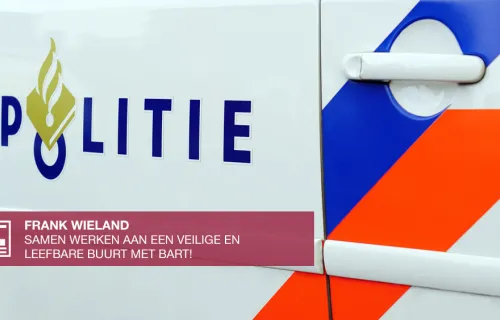 Samen werken aan een veilige en leefbare buurt met Bart!