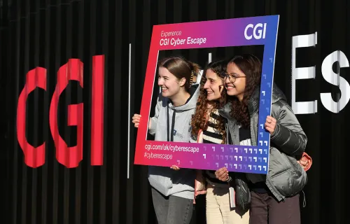 CGI Cyber Escape room at University of Nottingham