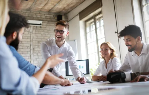 young people collaborating