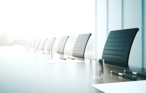 conference table and chairs - CGI reports director election results
