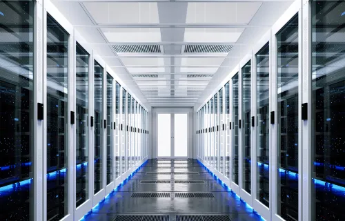 data centre or warehouse cabinets and technology