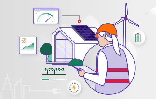 Illustration Énergie et services publics