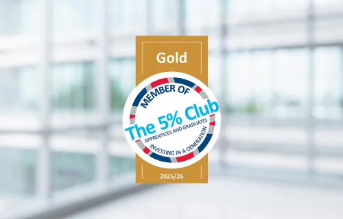 Gold membership of The 5 percent club