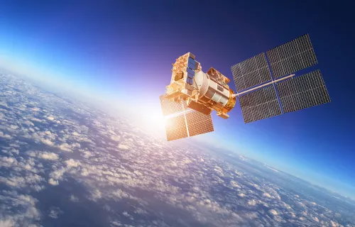 satellite in low earth orbit