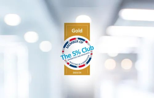 The 5% Club Gold Award