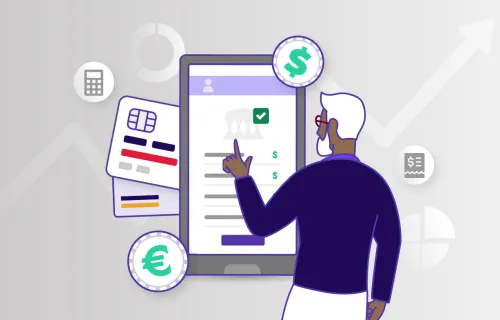 Illustration des services bancaires mobiles 