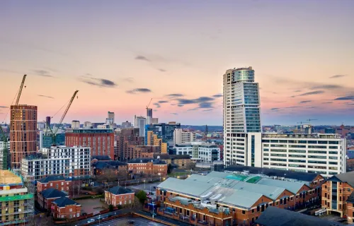 Leeds skyline