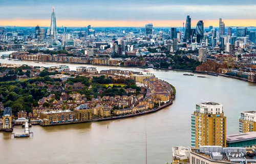 Kuvituskuva: Thames-joki Lontoossa