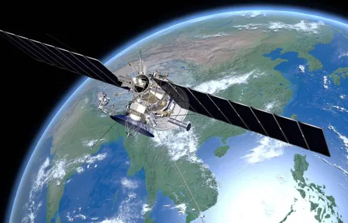 satellite in low earth orbit