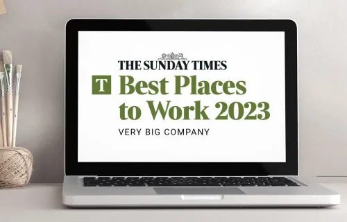 Sunday Times Best PLaces to Work List 2023 Logo