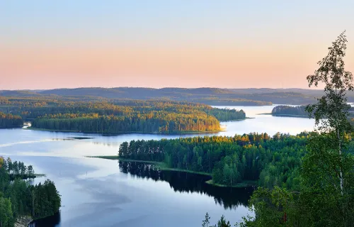 Finnish forest and lakes - Metsäteollisuus ja biotalous