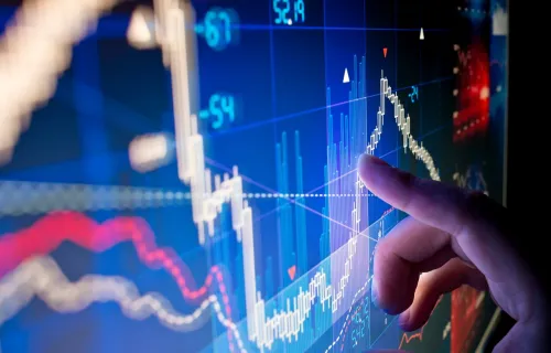 onscreen display of financial data