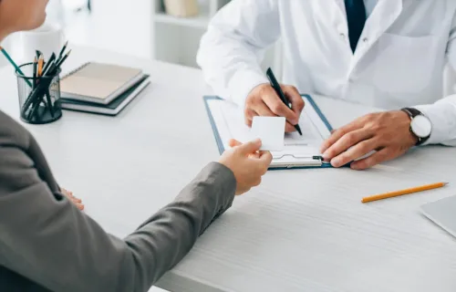 patient making payment