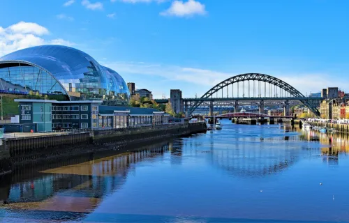 Reflections on the River Brew, Gateshead Newcastle
