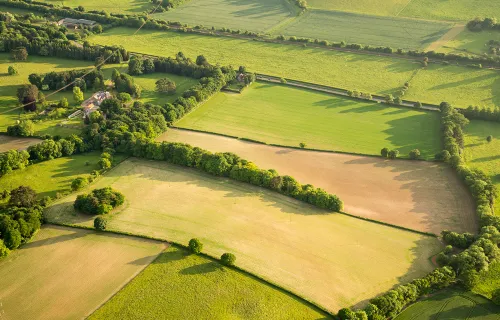 Rural landscape in Wales
