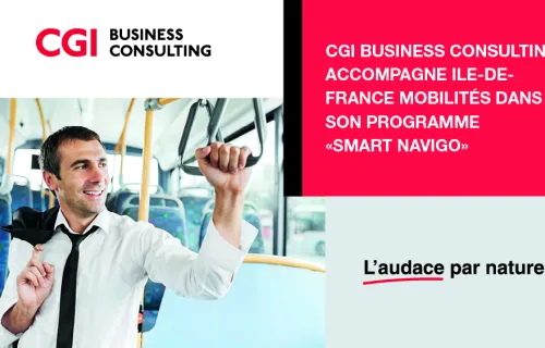 CGI Business Consulting accompagne Ile-de-France Mobilités dans son programme "Smart Navigo" 