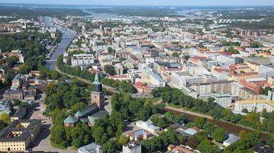Smart and wise city of Turku Finland