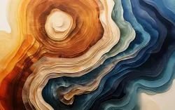 cernes des arbres représentant le concept de triplet numérique