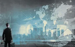 insurance pac businessman bigscreen data