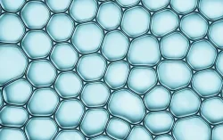 Liquid geometric pattern