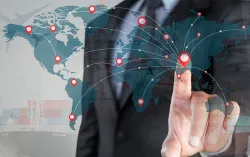 manufacturing-world-map-businessman-network