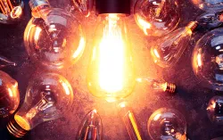 light bulbs in a circle