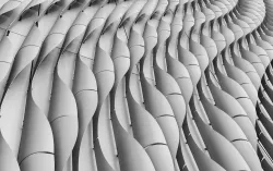 Motif abstrait d'un bâtiment moderne