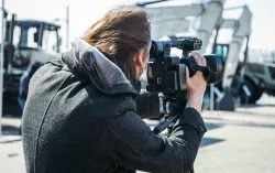 caméraman professionnel