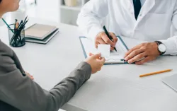 patient making payment