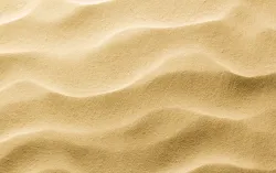 Patterns on the sand