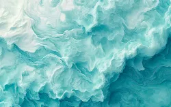 motif de vague bleue représentant les modèles d'IA