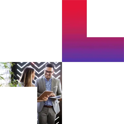 Consultants in a CGI cornerstone