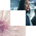 Femme professionnelle dans un environnement de travail moderne et technologique