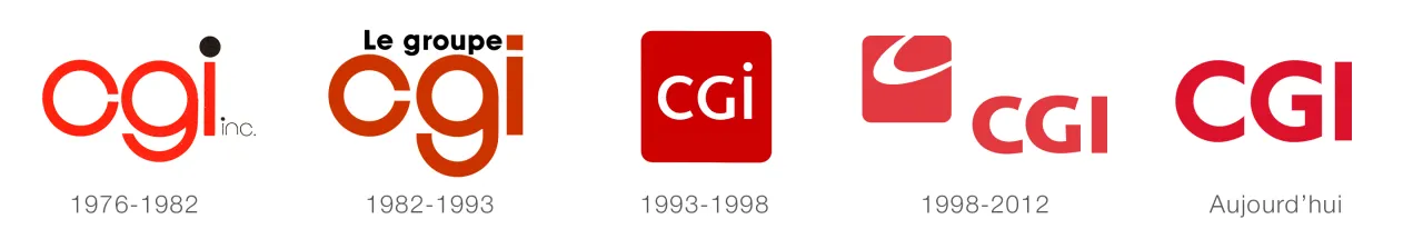 CGI Logo Evolution