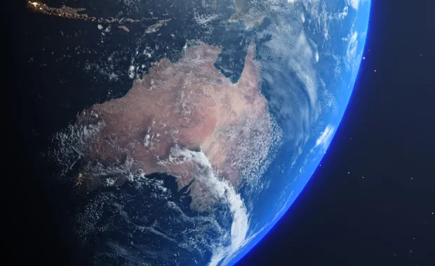 World from space
