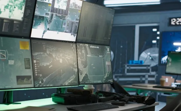 multi domain command and control room