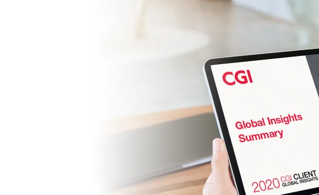 Complete this form to arrange a personal discussion with a CGI expert for further insights.