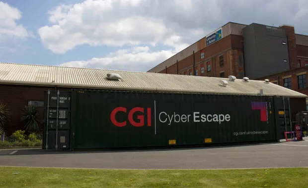 CGI Cyber Escape experience at Bolton University