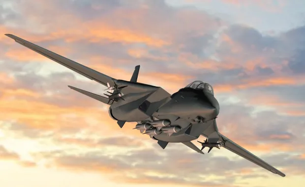 Defence fighter jet