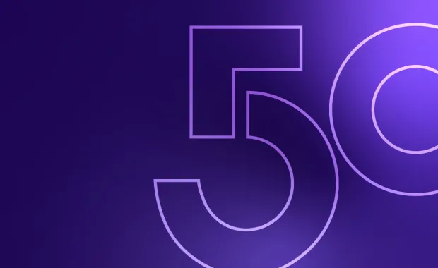 CGI 50 Gradient banner