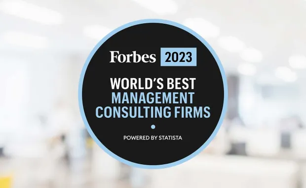 Forbes ‘World’s Best Management Consulting Firms’ logo