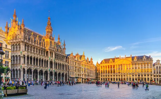 The Grote Markt, Brussels Belgium