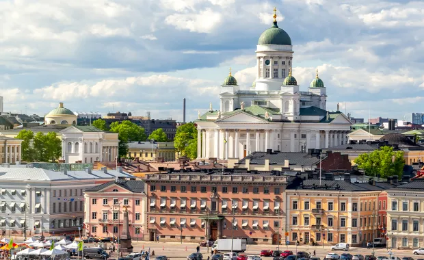 helsinki cathedral cityscape finland