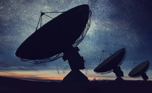 Dish - Event sunset view