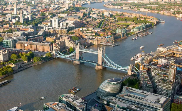Hero - Skyview of London, Thames and Tower Bridge