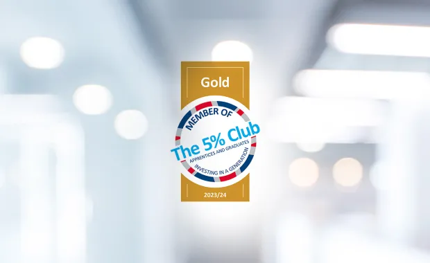 The 5% Club Gold Award
